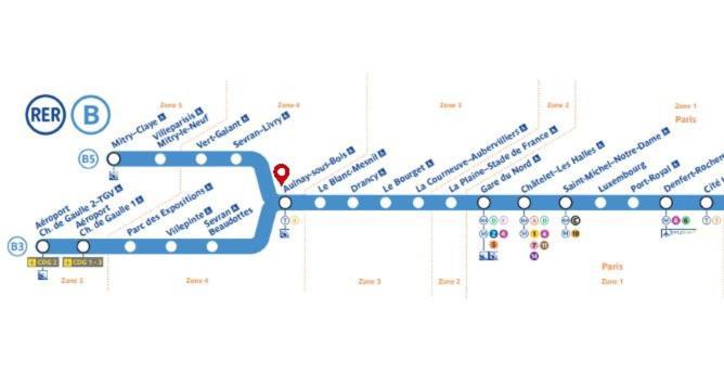 Studio Pratique Cdg/Villepinte/ Le Bourget Aulnay-sous-Bois Bagian luar foto